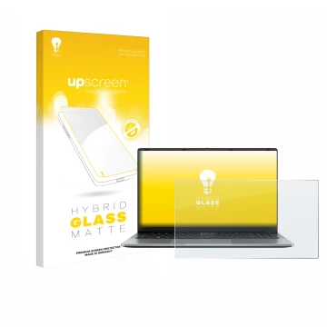 Vorderseite einer Produktverpackung mit dem Markenlogo upscreen. Daneben ist das Gerät Blackview Acebook 6 15.6