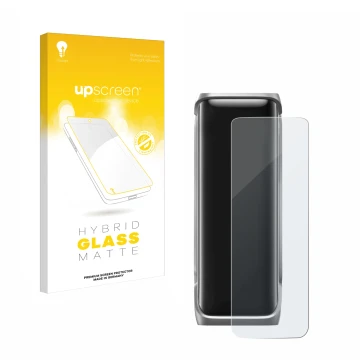 Vorderseite einer Produktverpackung mit dem Markenlogo upscreen. Daneben ist das Gerät EcoFlow Rapid Pro X mit dem zugehörigen