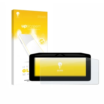 Vorderseite einer Produktverpackung mit dem Markenlogo upscreen. Daneben ist das Gerät Ducati Streetfighter V4 2025 Tachoanzei