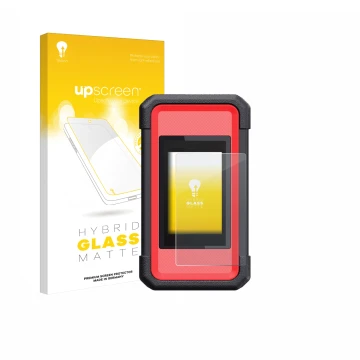 Vorderseite einer Produktverpackung mit dem Markenlogo upscreen. Daneben ist das Gerät Launch X431 SmartLink C V2.0 mit dem zu