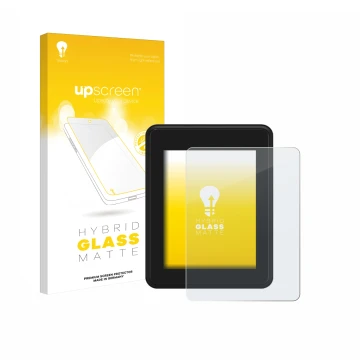 Vorderseite einer Produktverpackung mit dem Markenlogo upscreen. Daneben ist das Gerät Neodrives simplyDisplay mit dem zugehör