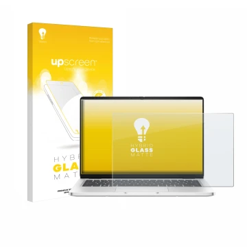 Vorderseite einer Produktverpackung mit dem Markenlogo upscreen. Daneben ist das Gerät Dell Pro 14 Premium PA14250 Non-Touch m