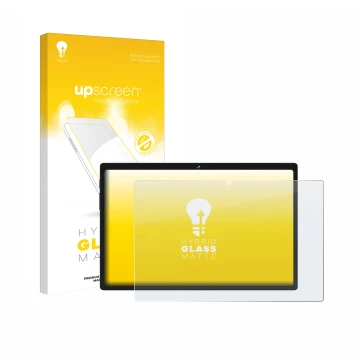 Vorderseite einer Produktverpackung mit dem Markenlogo upscreen. Daneben ist das Gerät Biegedy B29 10.1