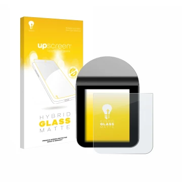 Vorderseite einer Produktverpackung mit dem Markenlogo upscreen. Daneben ist das Gerät KitchenBoss G330 mit dem zugehörigen Di