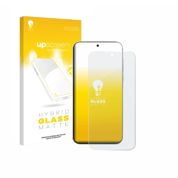 Vorderseite einer Produktverpackung mit dem Markenlogo upscreen. Daneben ist das Gerät OnePlus Turbo 6V mit dem zugehörigen Di