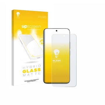 Vorderseite einer Produktverpackung mit dem Markenlogo upscreen. Daneben ist das Gerät realme C85 4G mit dem zugehörigen Displ