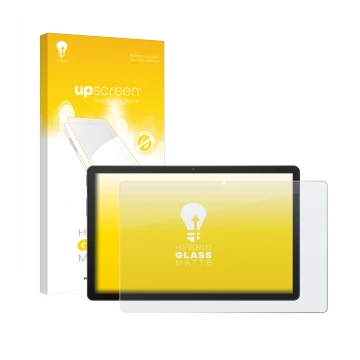 Vorderseite einer Produktverpackung mit dem Markenlogo upscreen. Daneben ist das Gerät Sunmi CPad 14