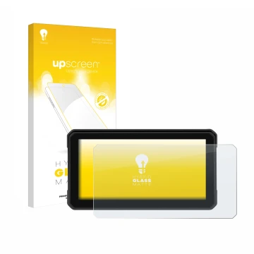 Vorderseite einer Produktverpackung mit dem Markenlogo upscreen. Daneben ist das Gerät GOHHDL A4058 6