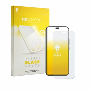 Vorderseite einer Produktverpackung mit dem Markenlogo upscreen. Daneben ist das Gerät Honor X80i mit dem zugehörigen Displays