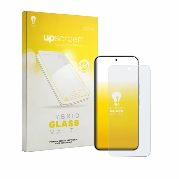 Vorderseite einer Produktverpackung mit dem Markenlogo upscreen. Daneben ist das Gerät Oppo K15 Pro Plus mit dem zugehörigen D