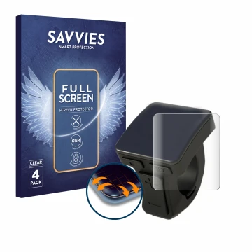 Vorderseite einer Produktverpackung mit dem Markenlogo Savvies. Daneben ist das Gerät Brose Allround 601874 mit dem zugehörige