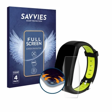 Vorderseite einer Produktverpackung mit dem Markenlogo Savvies. Daneben ist das Gerät Tipmant B07X1H7W5J mit dem zugehörigen D