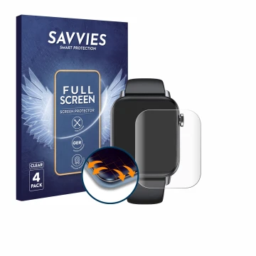 Vorderseite einer Produktverpackung mit dem Markenlogo Savvies. Daneben ist das Gerät Levowatch Doitx 2 mit dem zugehörigen Di