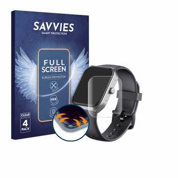 Vorderseite einer Produktverpackung mit dem Markenlogo Savvies. Daneben ist das Gerät TUYOMA LW76 1.91