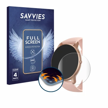 Vorderseite einer Produktverpackung mit dem Markenlogo Savvies. Daneben ist das Gerät Parsonver SR1 1.32