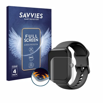 Vorderseite einer Produktverpackung mit dem Markenlogo Savvies. Daneben ist das Gerät Toobur IDW16 1.95