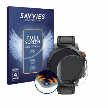 Vorderseite einer Produktverpackung mit dem Markenlogo Savvies. Daneben ist das Gerät LIGE DFA-ST19 1.43