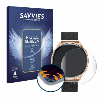 Vorderseite einer Produktverpackung mit dem Markenlogo Savvies. Daneben ist das Gerät Aimiuvei G37 1.39