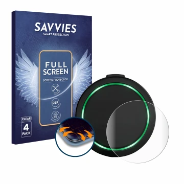 Vorderseite einer Produktverpackung mit dem Markenlogo Savvies. Daneben ist das Gerät OOONO CO-Driver NO2 2024 mit dem zugehör