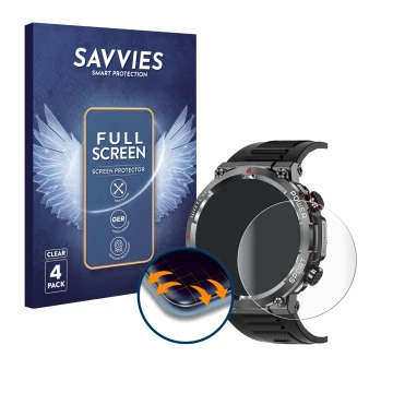 Vorderseite einer Produktverpackung mit dem Markenlogo Savvies. Daneben ist das Gerät Iowodo W50 1.39