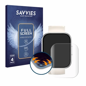 Vorderseite einer Produktverpackung mit dem Markenlogo Savvies. Daneben ist das Gerät Oukitel BT103 1.91