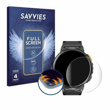 Vorderseite einer Produktverpackung mit dem Markenlogo Savvies. Daneben ist das Gerät Dremac FV6-A 1.85