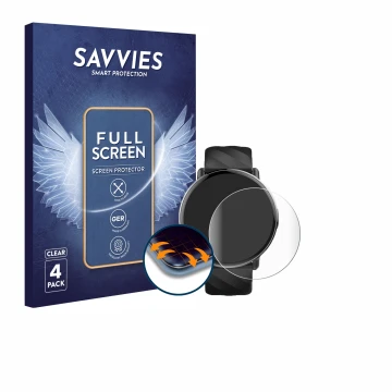 Vorderseite einer Produktverpackung mit dem Markenlogo Savvies. Daneben ist das Gerät OWMSIC S51 1.39