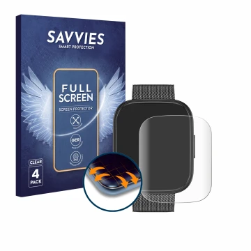 Vorderseite einer Produktverpackung mit dem Markenlogo Savvies. Daneben ist das Gerät Levowatch Doitx 3 mit dem zugehörigen Di