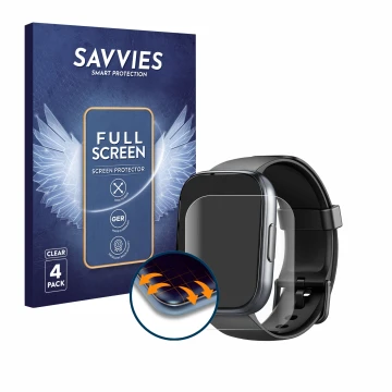 Vorderseite einer Produktverpackung mit dem Markenlogo Savvies. Daneben ist das Gerät Cillso T80 1.95