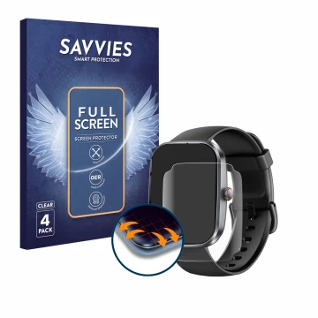 Vorderseite einer Produktverpackung mit dem Markenlogo Savvies. Daneben ist das Gerät Soudorv T70B 1.91