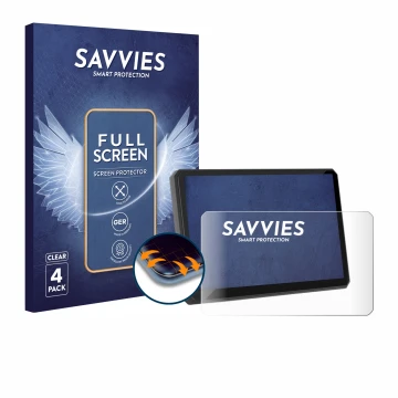 Vorderseite einer Produktverpackung mit dem Markenlogo Savvies. Daneben ist das Gerät Carpuride W702BS 7