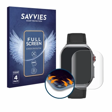Vorderseite einer Produktverpackung mit dem Markenlogo Savvies. Daneben ist das Gerät Knauermann Pro 3 Fan Edition 2025 (recht