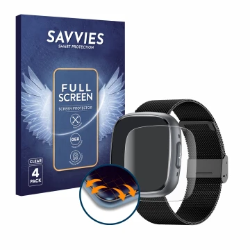 Vorderseite einer Produktverpackung mit dem Markenlogo Savvies. Daneben ist das Gerät Knauermann Neo 2 2025 mit dem zugehörige