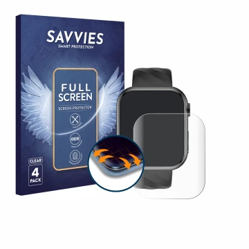 Vorderseite einer Produktverpackung mit dem Markenlogo Savvies. Daneben ist das Gerät Lgnitek MT500 1.97