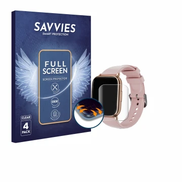 Vorderseite einer Produktverpackung mit dem Markenlogo Savvies. Daneben ist das Gerät SLOKSFil G91 1.83