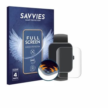 Vorderseite einer Produktverpackung mit dem Markenlogo Savvies. Daneben ist das Gerät Alutoria S80K 1.83