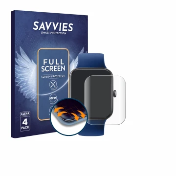 Vorderseite einer Produktverpackung mit dem Markenlogo Savvies. Daneben ist das Gerät Decathlon CW500 M mit dem zugehörigen Di
