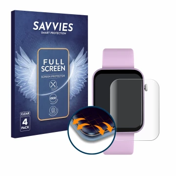 Vorderseite einer Produktverpackung mit dem Markenlogo Savvies. Daneben ist das Gerät Tikkers Series 13 mit dem zugehörigen Di