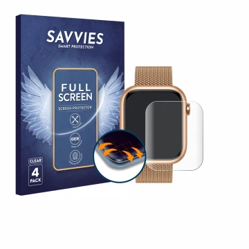 Vorderseite einer Produktverpackung mit dem Markenlogo Savvies. Daneben ist das Gerät TAOLOON G104gd 1.83