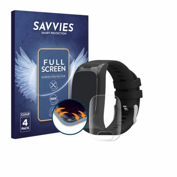 Vorderseite einer Produktverpackung mit dem Markenlogo Savvies. Daneben ist das Gerät One Button Phone Model 2024 mit dem zuge