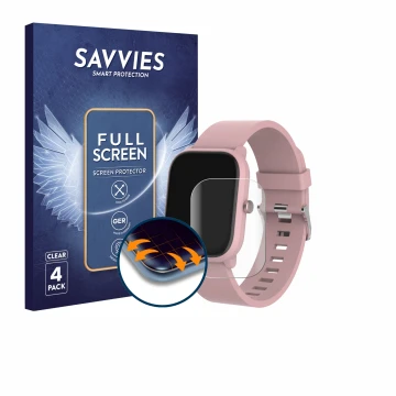Vorderseite einer Produktverpackung mit dem Markenlogo Savvies. Daneben ist das Gerät Denver SWK-120RO mit dem zugehörigen Dis