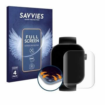 Vorderseite einer Produktverpackung mit dem Markenlogo Savvies. Daneben ist das Gerät Cillso T80 2.01