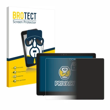 Vorderseite einer Produktverpackung mit dem Markenlogo BROTECT. Daneben ist das Gerät Dell Latitude 7200 2-in-1 mit dem zugehö