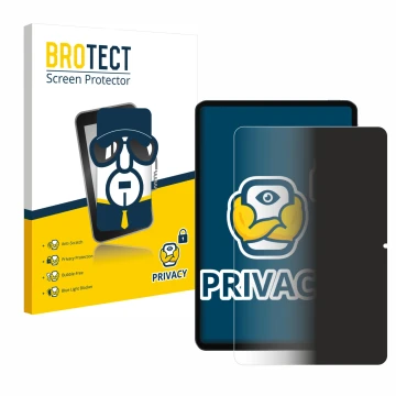 Vorderseite einer Produktverpackung mit dem Markenlogo BROTECT. Daneben ist das Gerät Xiaomi Pad 6 mit dem zugehörigen Display