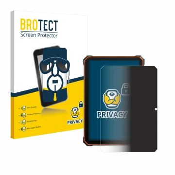 Vorderseite einer Produktverpackung mit dem Markenlogo BROTECT. Daneben ist das Gerät Blackview Active 6 mit dem zugehörigen D