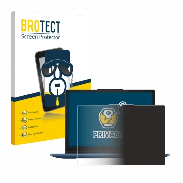 Vorderseite einer Produktverpackung mit dem Markenlogo BROTECT. Daneben ist das Gerät Lenovo IdeaPad Flex 3i Chromebook 12