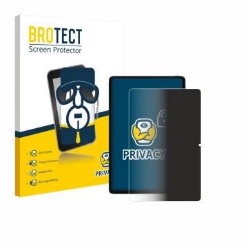 Vorderseite einer Produktverpackung mit dem Markenlogo BROTECT. Daneben ist das Gerät Xiaomi POCO Pad 11