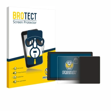 Vorderseite einer Produktverpackung mit dem Markenlogo BROTECT. Daneben ist das Gerät Whitedeer A10PRO mit dem zugehörigen Dis