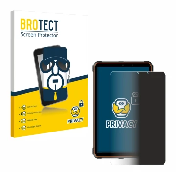 Vorderseite einer Produktverpackung mit dem Markenlogo BROTECT. Daneben ist das Gerät Blackview Active 5 mit dem zugehörigen D