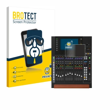 Vorderseite einer Produktverpackung mit dem Markenlogo BROTECT. Daneben ist das Gerät Behringer Wing Compact mit dem zugehörig